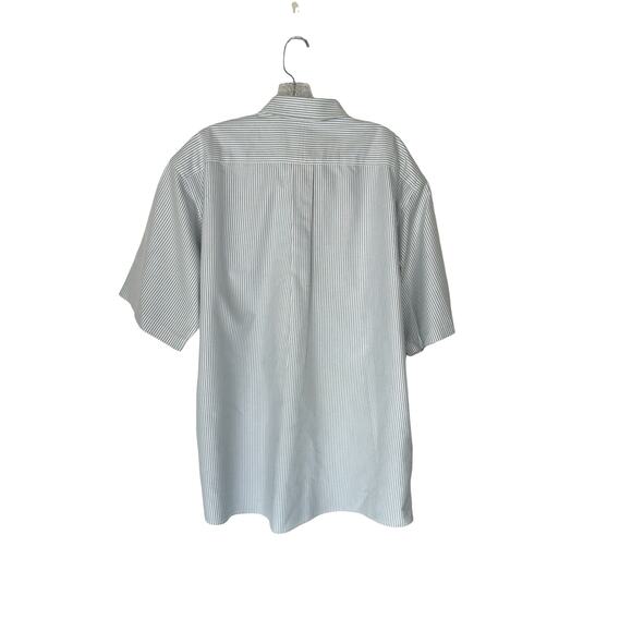 L.L. Bean Men's Striped Wrinkle Free Traditional Fit Button‎ Down Shirt Size 17R - Picture 8 of 11